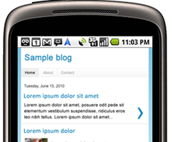 blog mobile